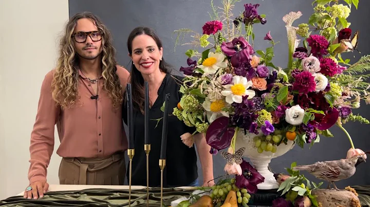 Diseo flores estilo Bodegn con GIlberto Espinoza