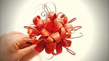Make red spider lily flowers with paper - DIY paper flowers
