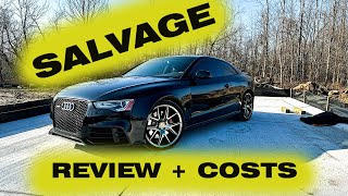 SALVAGE Audi RS5 | 1 Year Ownership Review + ALL Costs