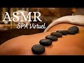 ASMR SPA 🛀 Sauna, Massage Pierres Chaudes, Gommage • Relaxation, Sommeil, Déclencheurs