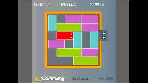 How to Play Android/Apple Game UnBlock Me on Computer - Level 15 - FlameBux.com