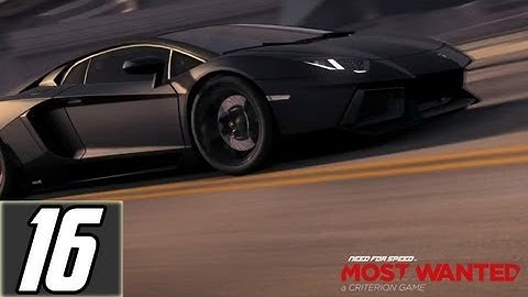 Need For Speed Most Wanted 2012 Part 16 Walkthrough Lets Play Gameplay [HD] Xbox360/PS3/PC/Vita/Wiiu