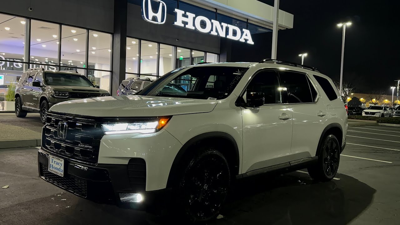 Honda Pilot Black Edition 2026: Новый экстерьер, новый интерьер, новые функции!