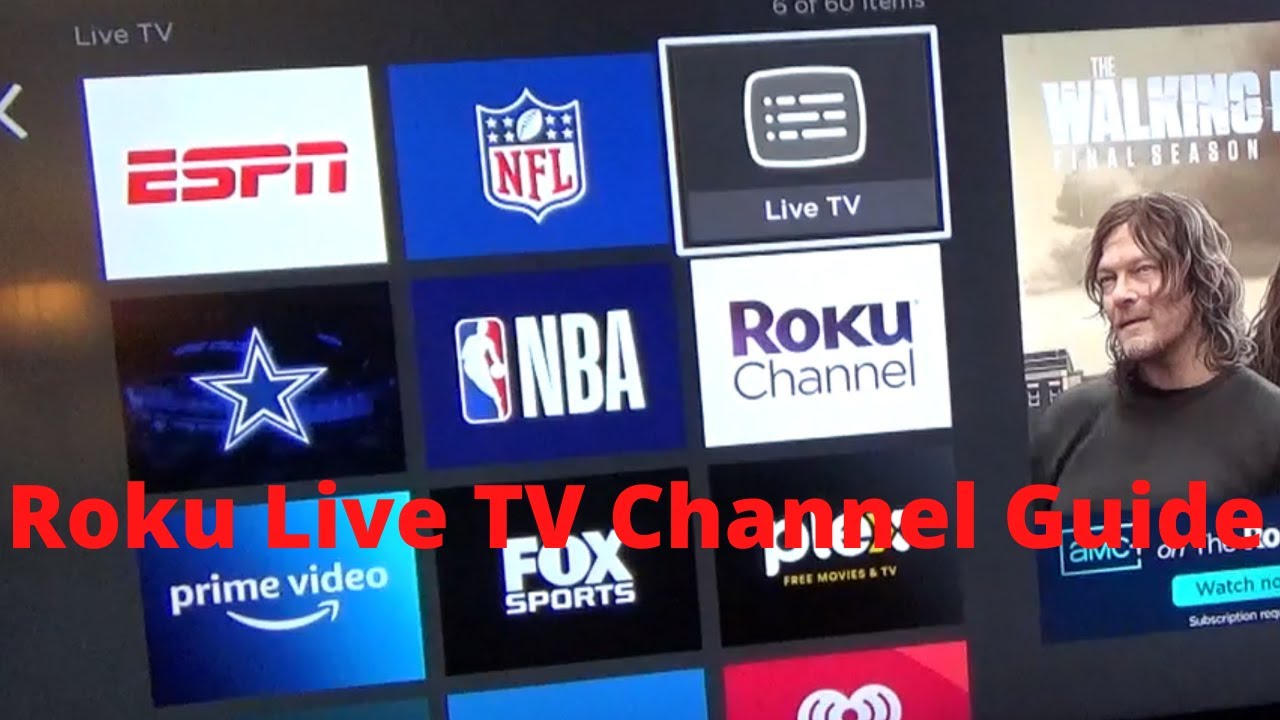 Roku Live TV Channel Guide and Much More