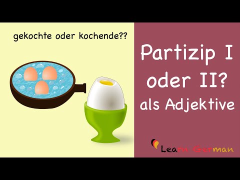 Video: Apakah Verb oder Adjektiv?