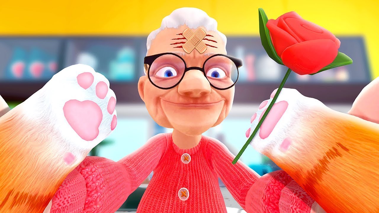 جربت أكون طيب مع العجوز!👵لكن العنف كان الحل! 😤 I Am Cat VR