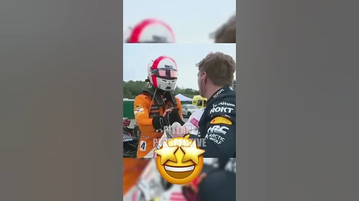 Max's Double Look After Seeing Lando P3😂😂 #f1 #viral #racing #shorts