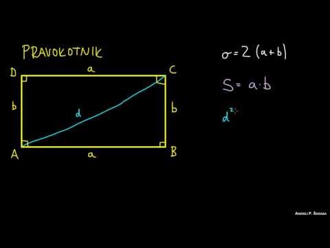 Video: Kaj Je Pravokotnik