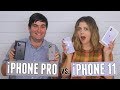 Unboxing Our New iPhones!! (iPhone 11 vs 11 Pro)