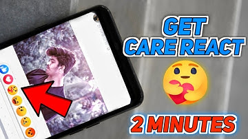 How To Get Facebook New Care React In Just 2 Minutes. Enable Care React In Facebook. New Reaction.
