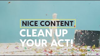 Clean Up Your Act! | Nice Content | Tatered