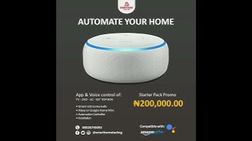 Smart Home Automation Starter Pack - Wireless Solution - Smarthometechng Nigeria
