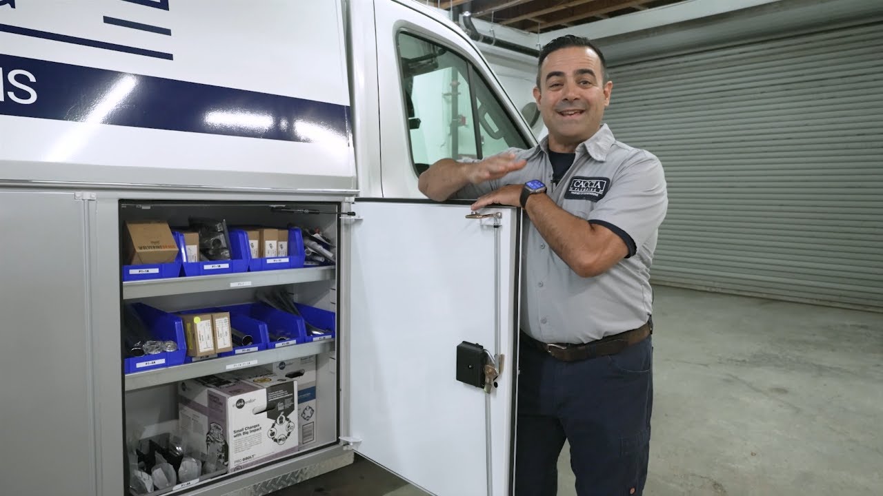 THE PERFECT PLUMBING TRUCK: CACCIA PLUMBING