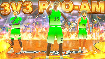 PLAYING 3V3 PRO-AM FOR THE FIRST TIME ON NBA 2K24! IS THIS HARDER THAN COMP STAGE??