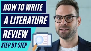 Literature Review - Step by Step Guide For Graduate Students | Prof. David Stuckler