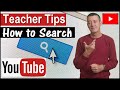 How to search on YouTube-Tips for Teachers #YouTubeTips #YoutubeTips4Teachers