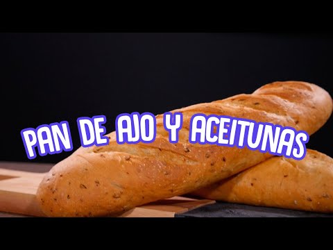 Video: Cómo Hacer Pan De Ajo Con Aceitunas