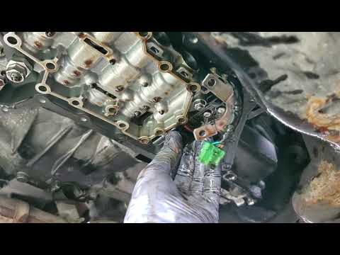 Nissan cvt part 2 - P1778 fault; old filter, stepper motor