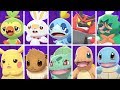 Pokémon Sword & Shield - All Starters Curry Reactions