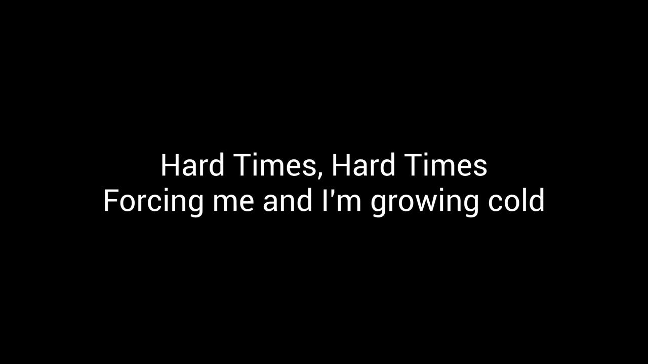 CroMags Hard Times (Lyrics) YouTube
