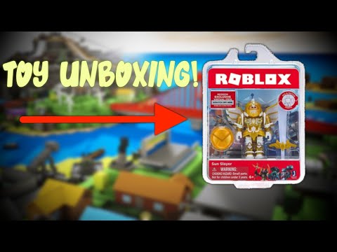 Sun Slayer Roblox Toy Unboxing Youtube - 