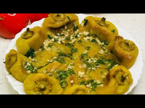 Закуска, от которой не оторваться: перцы с чесноком