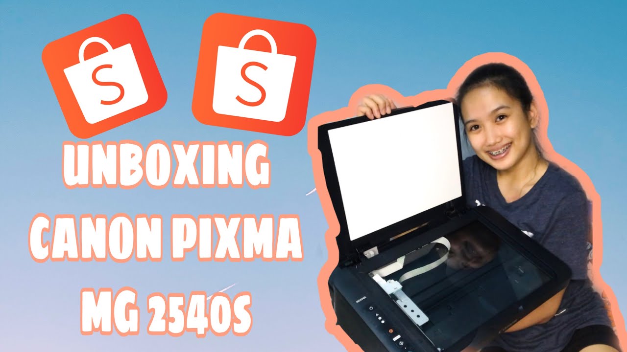 UNBOXING CANON PIXMA MG 2540s | SHOPEE 