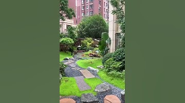 thiết kế sân vườn biệt thự cực đẹp