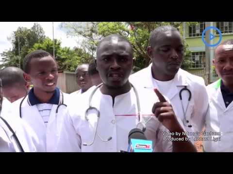 Clinical officer interns Kenya announce a planned nationwide strike
