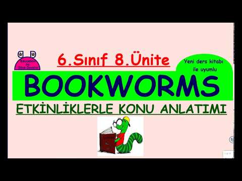 İngilizce 6. Sınıf 8. Ünite  Bookworms Etkinliklerle Konu Anlatımı