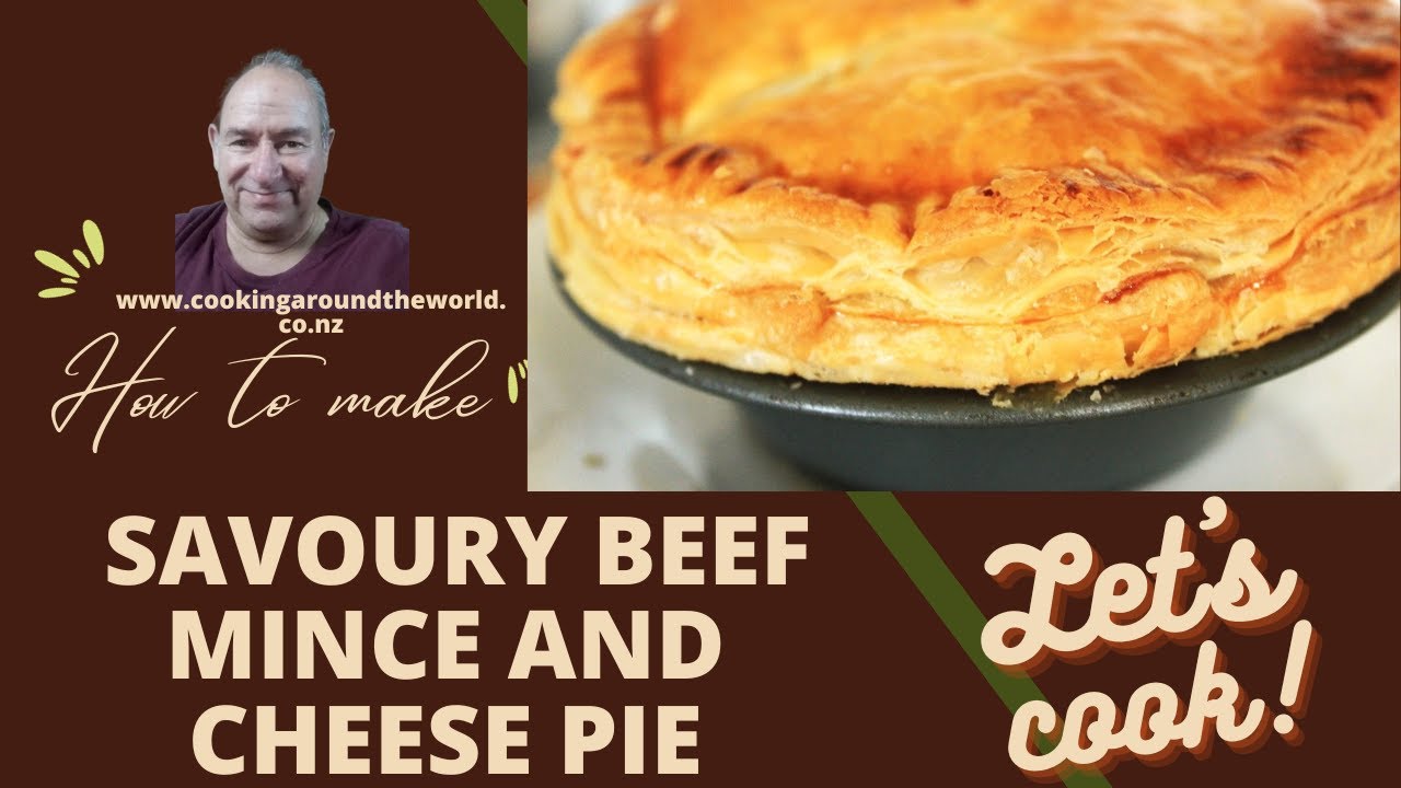 Beef Mince & Mushroom Pie Recipe