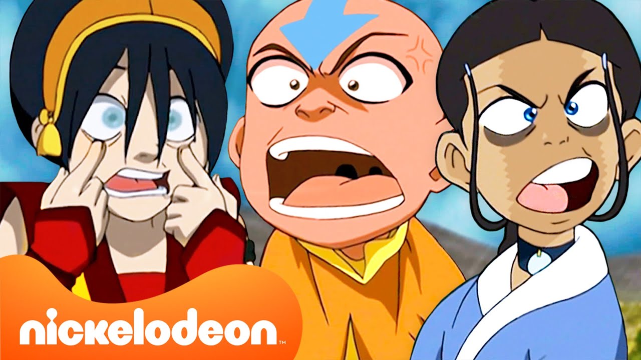 Avatar | Les moments les plus grognons de la Team Avatar ! 😡 | Nickelodeon France