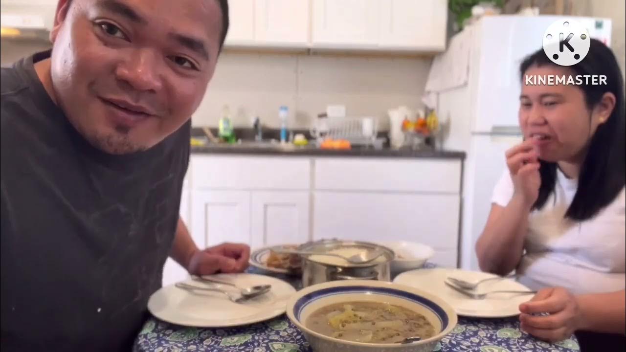 Simple lunch lng dahil bawal karne fried tilapia at ginisang monggo