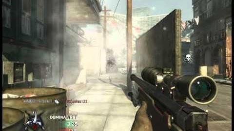Best No Scope in Call of Duty Black Ops EVER? Across Map through smoke! By theprince_L
