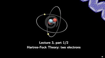 DFT (Lecture 3 (1/2)): Two electrons