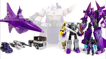 More Comparisons:Transformers Legacy Evolution Titan - DECEPTICON NEMESIS