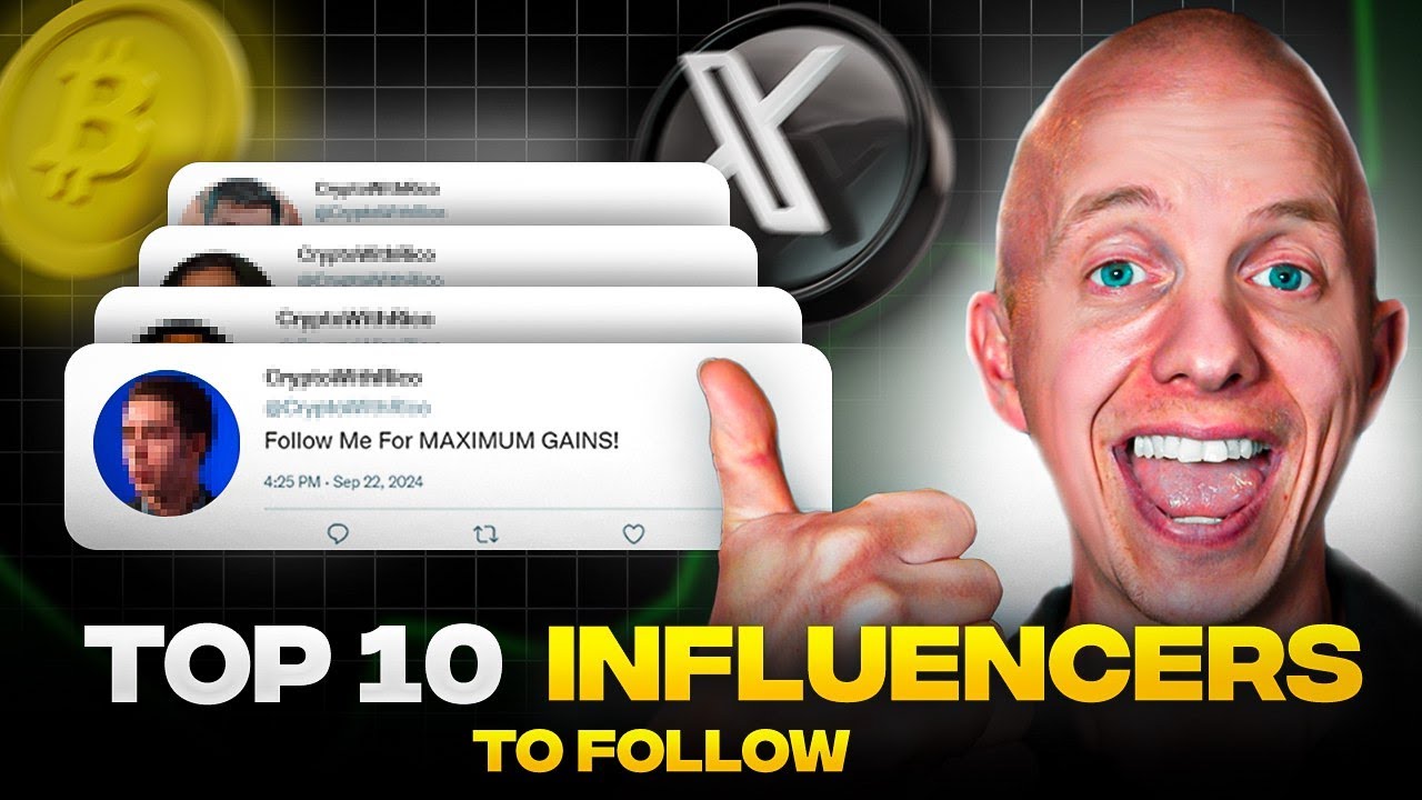 Top 10 Crypto and Twitter Accounts to Follow for MAXIMUM GAINS! - YouTube