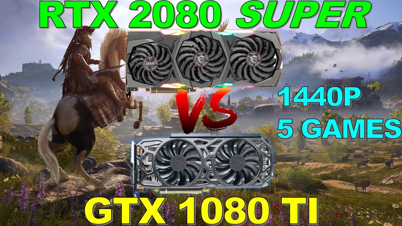 RTX 2080 SUPER (OC) vs GTX 1080 TI (OC) 5 Games Tested - YouTube