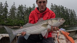 Day off! My first striper! Underwater droning!