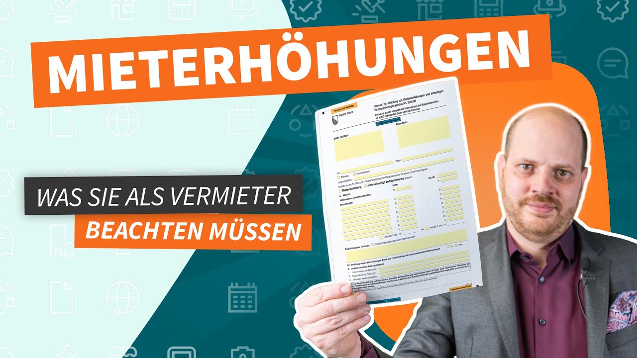 Mieterhöhungen | Was Sie als Vermieter beachten müssen - YouTube