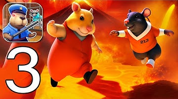 Floor is Lava - Gameplay Walkthrough Part 3 - Obby Escape Prison Rat Dance (Android, iOS)