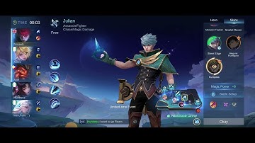 GLOBAL JULIAN HIGH LIFESTEAL BUILD AND EMBLEM AUTO SAVAGE! - JULIAN GAMEPLAY - JULIAN NEW BUILD 2025