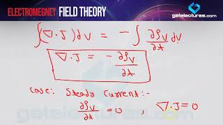 EMFT 18 Continuity Equation & Relaxation Time - Electromagnetic Field Theory