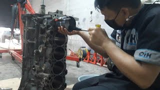 #nissan patrol #engine rebuild# general engine overhauling inline 6 cylinder