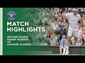 Roger Federer vs Richard Gasquet | Second Round Highlights | Wimbledon 2021