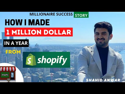 How I Made $1 Million In A Year On Shopify | Shahid anwar story | Millionaire #tiktok#dropshipping