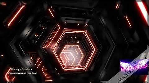 Hexagon Tunnel Music Visualizer