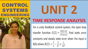 For unity F/B CS, OLTF G(S) is given. Find static error constants and steady-state error for R(S)