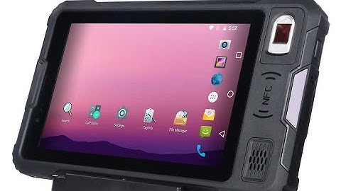 8inch tablet waterproof 32gb with ethernet port fingerprint reader