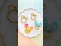 ハワイアンジュエリーみたいなカラビナがつけたくて、泡ハンドソープで海レジンキーホルダー🙌#shorts #レジン#レジンキーホルダー#海塗り#オーシャンアート#アトリエジュリア